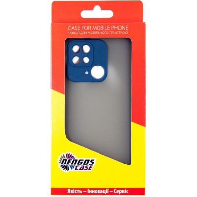 Чохол до мобільного телефона Dengos Matte Xiaomi Redmi 10C (blue) (DG-TPU-MATT-110) Вінниця - фото 5