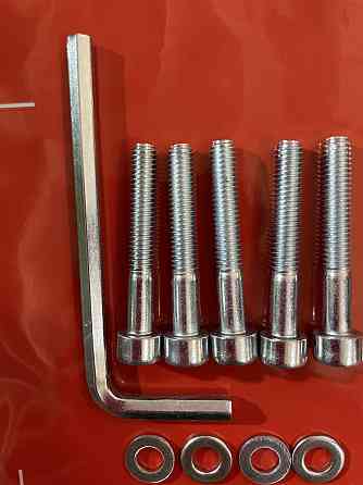 Болти кришки варіатора Honda DIO AF18/27 (шестигранний шліц, 5 шт.) SHUK Мукачево