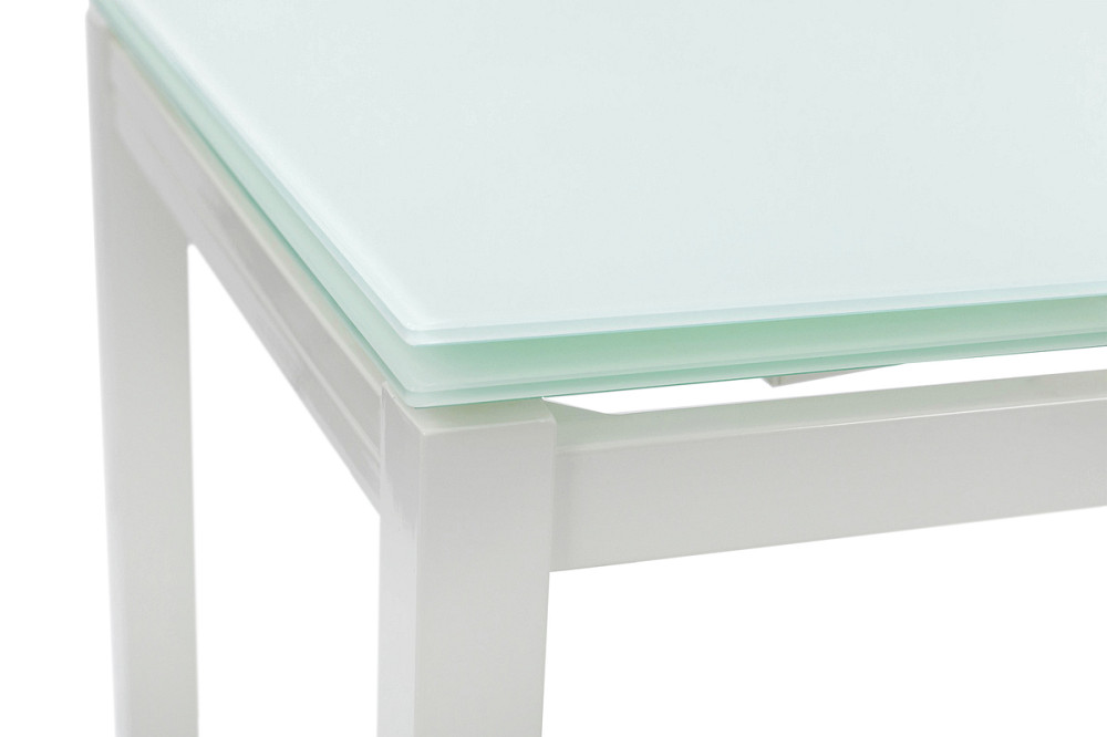 Стіл Венді XS-1025, 80/130*65, білий/білі ноги Київ - фото 3