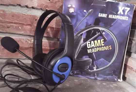 Навушники ігрові накладні Fortnite X7 Game Headphones наушники игровые. Харків