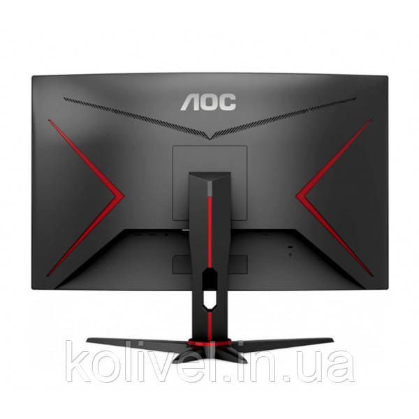 TFT 23.6" AOC C24G2AE/BK, VA, 165Гц, вигнутий, D-SUB, DP, HDMI x 2, колонки, чорний (C24G2AE/BK) Київ - фото 5