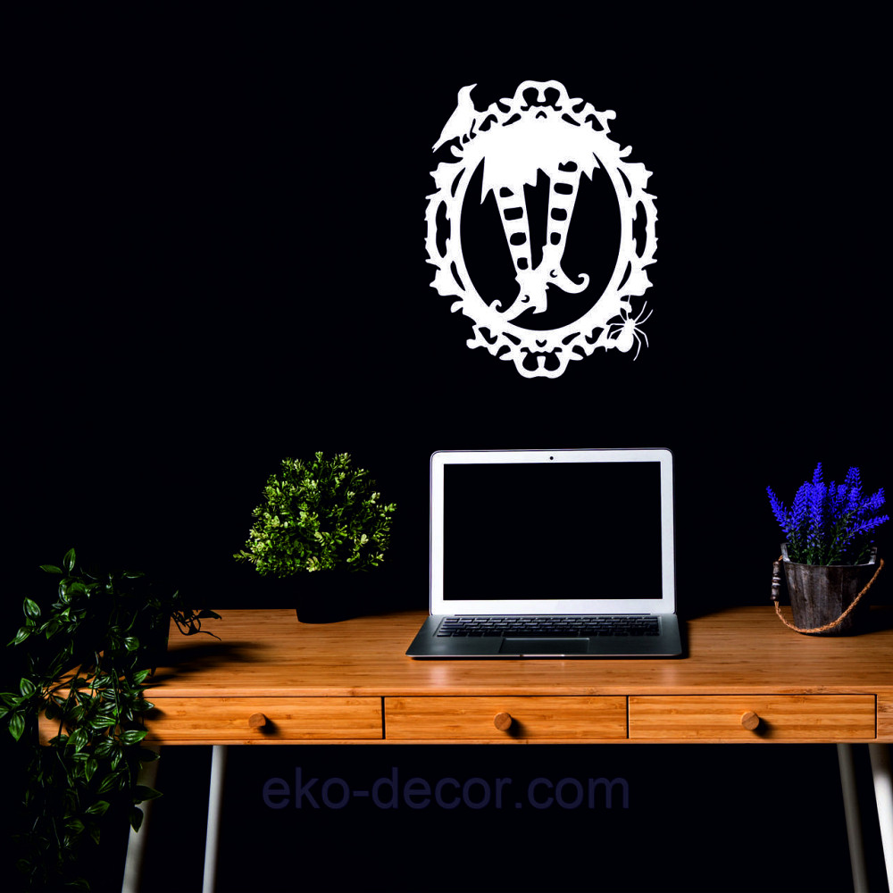 Декоративное настенное Панно «Ведьмины ноги», Декор на стену 110*86 см, Белый Киев - изображение 7