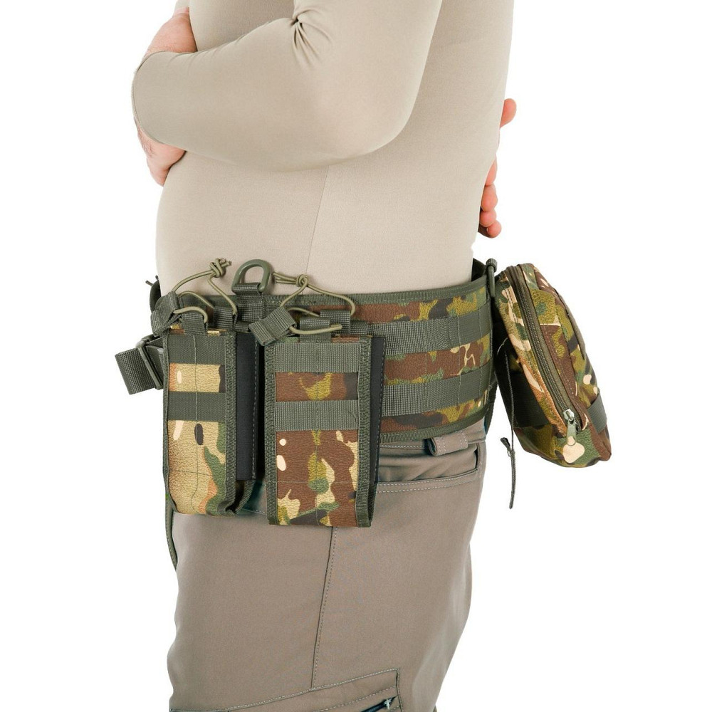 Розвантажувальний пояс РПС для військових, розвантаження тактичне із системою MOLLE, Камуфляж зелений Кам'янець-Подільський - фото 2