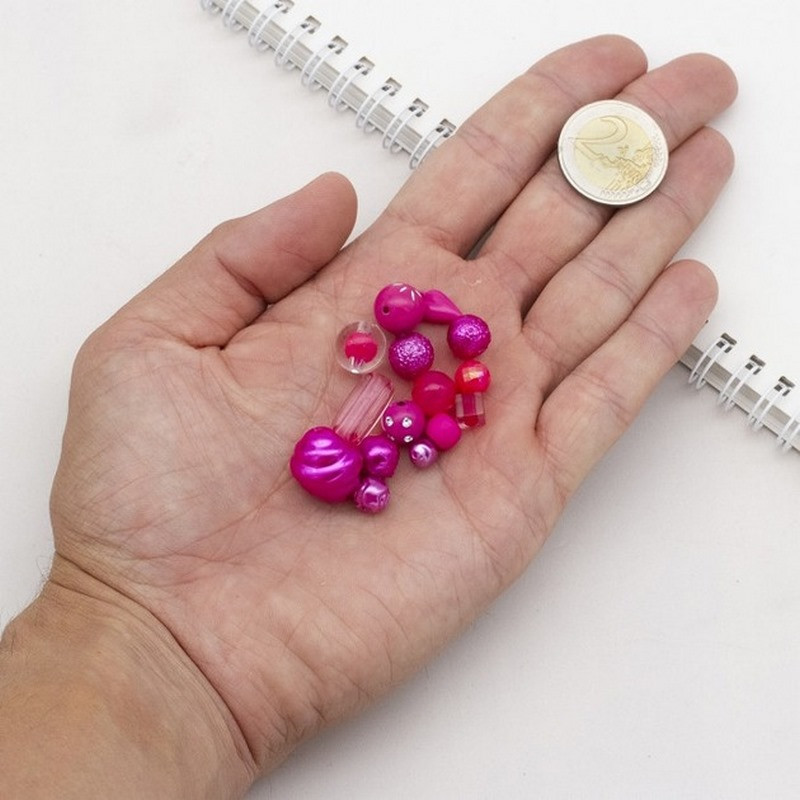 Декоративні намистинки для творчості Бомбей Dom Busin УТ100014226 в упаковці 56 шт Вінниця - фото 5