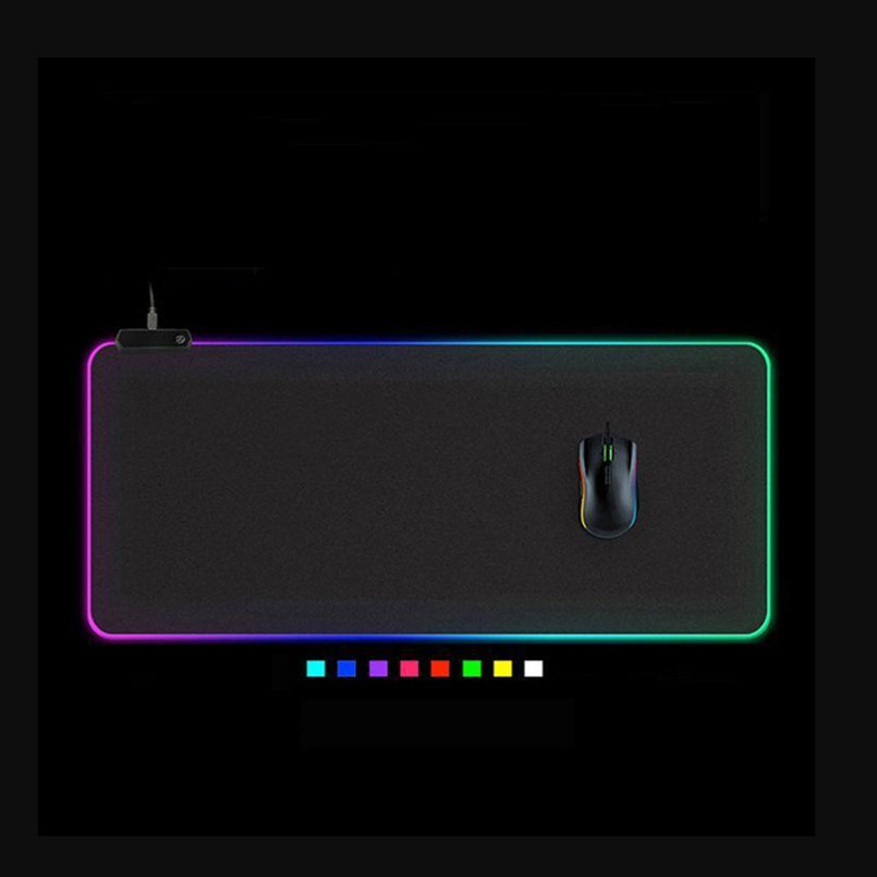 Великий RGB килимок для ігрової мишки та клавіатури з підсвічуванням 80x30 см Бровари - фото 9