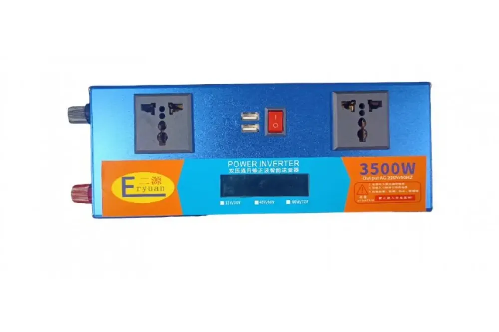 Преобразователь напряжения с 12V/24V 220V 3500W LCD SMART (EY3500W) Коломия - фото 2