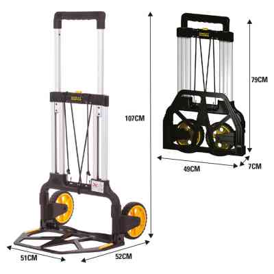 Тележка грузовая Stanley Fatmax, до 125кг, размер платформы 48х35см, 7кг (FXWT-706) Винница