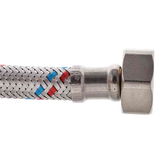Гнучкий шланг для підключення води гайка 1/2'' - гайка 1/2'' (60 см) Koer (KR0255) Київ