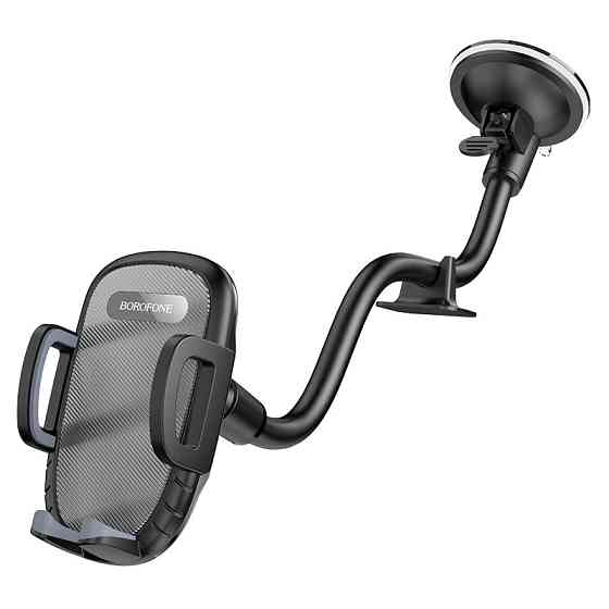 Автотримач для телефона BOROFONE BH54 Racer windshield car holder Black Київ