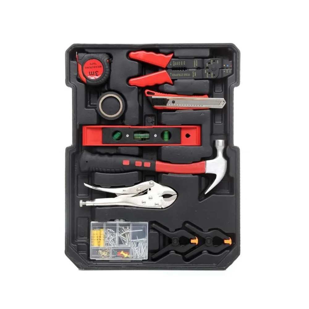 Набір автоінструменту у візку на 408 предметів / Набір інструменту для авто / Набір головок з тріскачкою Київ - фото 4