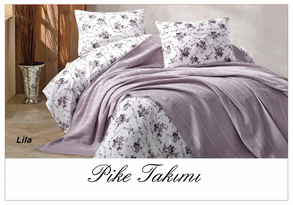 Speedlink Постельное белье с вафельным покрывалом La Villa Mavi Зеленый Київ - фото 6