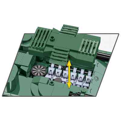 Конструктор Cobi Перша Світова Війна Танк Віккерс A1E1 Незалежний, 886 деталей (COBI-2990) Вінниця