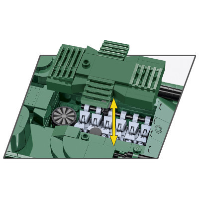 Конструктор Cobi Перша Світова Війна Танк Віккерс A1E1 Незалежний, 886 деталей (COBI-2990) Вінниця - фото 6