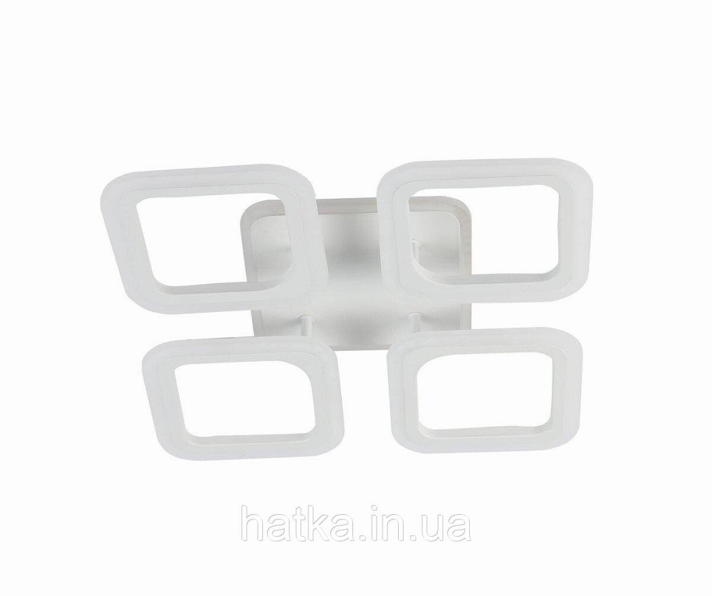 Люстра потолочная светодиодная VALESO Акрил/Металл Белый RGB 64W 2055/4 Киев - изображение 2