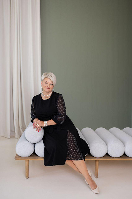 Женское стильное праздничное платье шифон+креп дайвинг 56/58 Одесса - изображение 5