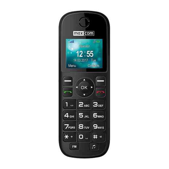 Мобільний телефон Maxcom MM35D Black ( Чорний ) Харьков