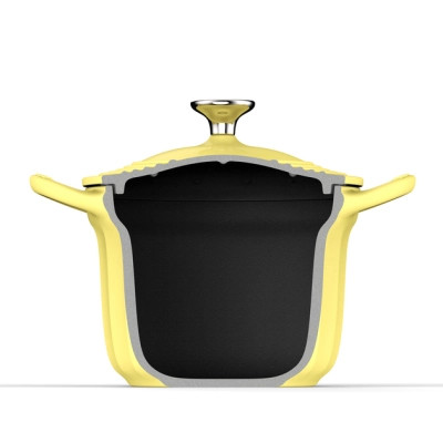 Гусятниця Buydeem CP541 Mellow Yellow чавунна емальована 1.8 л (CP541-MY) Вінниця - фото 12
