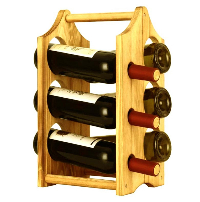 Настольная винная полка 