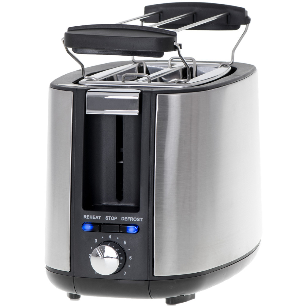 Тостер Adler AD 3214 900Вт/ 2 відділення/7 режимів підсмажування/розморожування/підігрів булочок Вінниця - фото 4