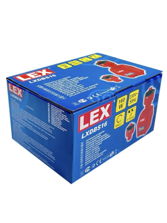 Верстат для заточування свердел LEX LXDBS16 : 160Вт, 1600 об/хв, вага 2.2кг Київ