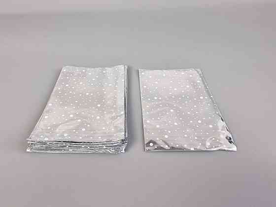 Пакет із малюнком для пакування подарунків (10*15) No411(2) фольгований "Капелька" (100 шт.) Харків