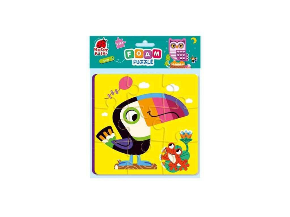 Пазли Foam puzzles 2in1 Birds RK6050-03 ТМ VLADI TOYS Киев - изображение 1