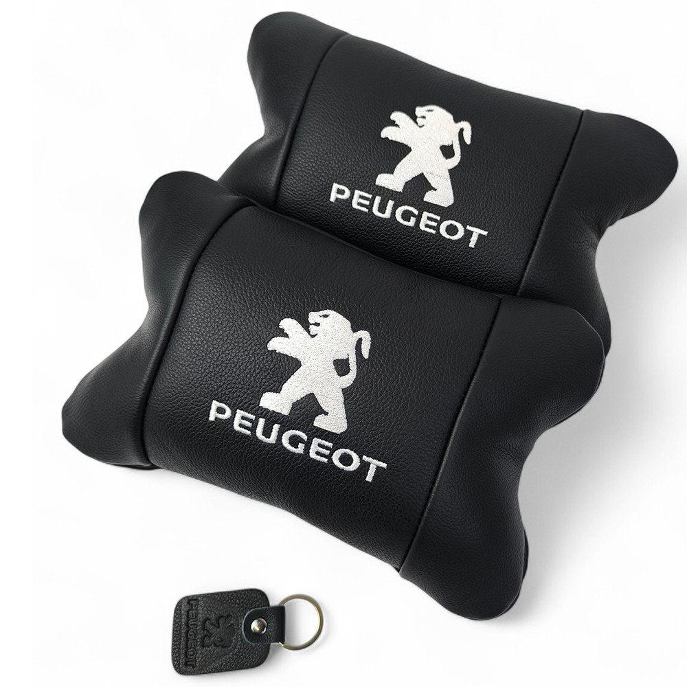 Автоподушки з логотипом Peugeot, Утримуюча подушка для шиї в автомобілі, Авто подушки в машину YR-12 Львів - фото 12