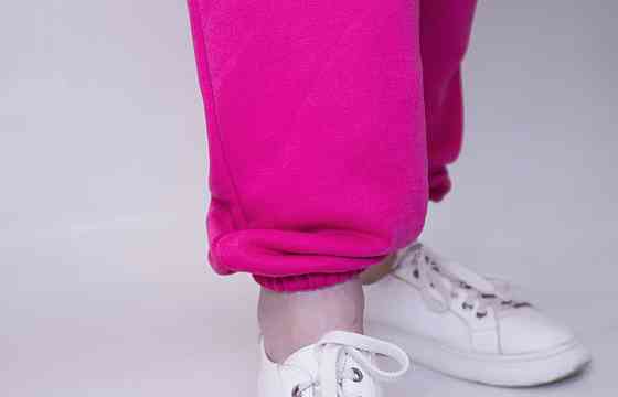 Костюм жіночий літній (футболка + штани) трикотажний Малиновий M-L Харків