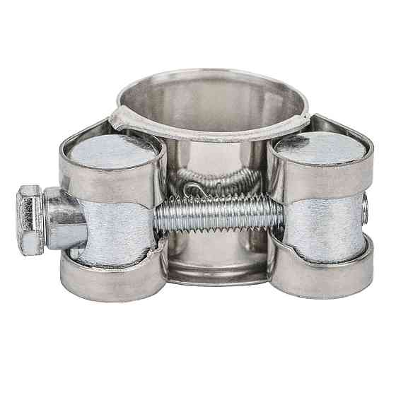 Хомут силовой нержавеющий 18мм Ø19-21мм (КРАТНО 10шт) SIGMA (2508021) Киев