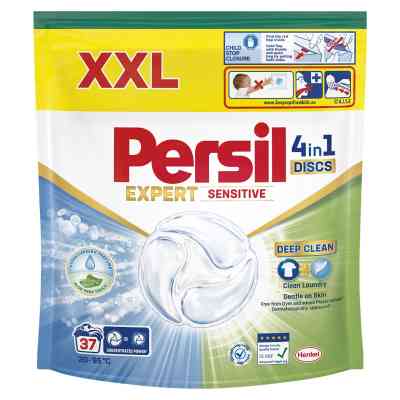 Капсули для прання Persil 4in1 Discs Expert Sensitive Deep Clean 37 шт. (9000101830941) Вінниця