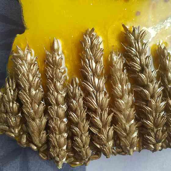 Часы настенные 100*65 см из эпоксидной смолы ручной работы 