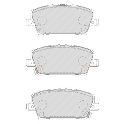 Гальмівні колодки FERODO FDB1859 Вінниця - фото 2