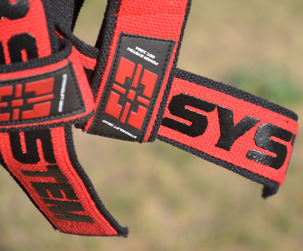 Лямки для тяги Power System PS-3401 Lifting Straps Duplex Black/Red Кам'янське - фото 8