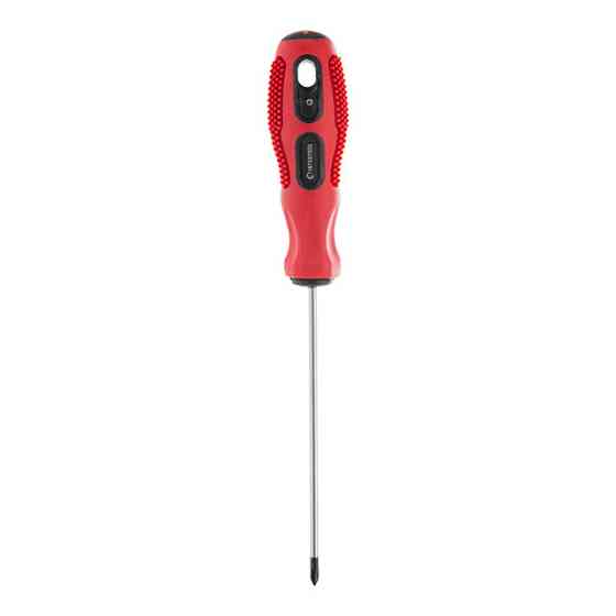 Викрутка хрестова, PH0×100 мм, Cr-V INTERTOOL VT-3132 Киев