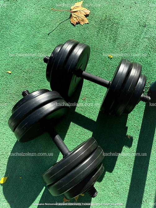 Гантелі набірні 2 по 13 кг з ABS покриттям Гантелі, гирі, штанги та диски бітумні Київ - фото 1