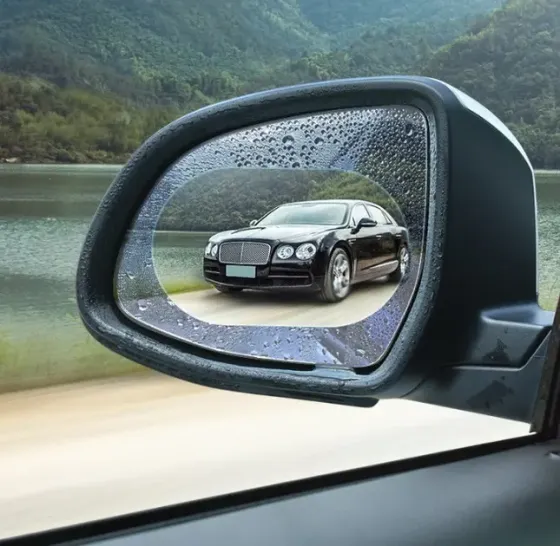 Пленка на зеркало антидождь 2 шт Anti Fog 95*95 мм Коломыя