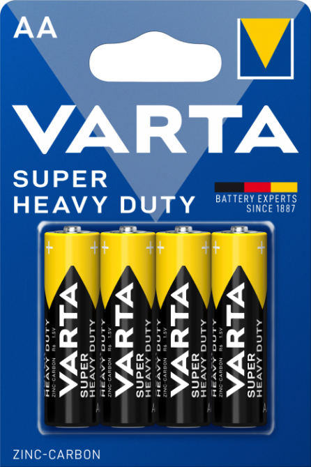 Батарейка пальчик VARTA SUPERLIFE AA 1.5V блістер 4 шт Рівне - фото 1