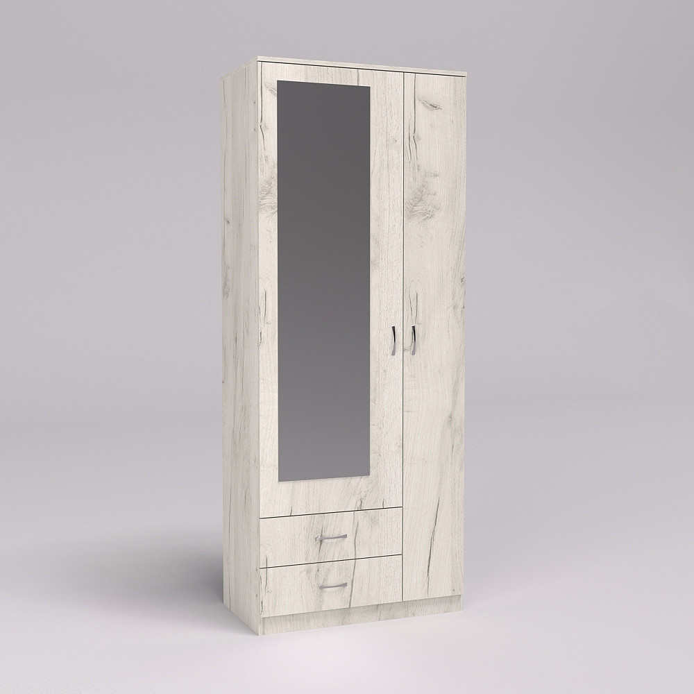 Передпокій ГКШ-1, Дуб Крафт Білий, 840/480/2100 Львів - фото 2