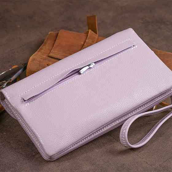 Клатч из кожи женский ST Leather 19322 Лиловый Киев