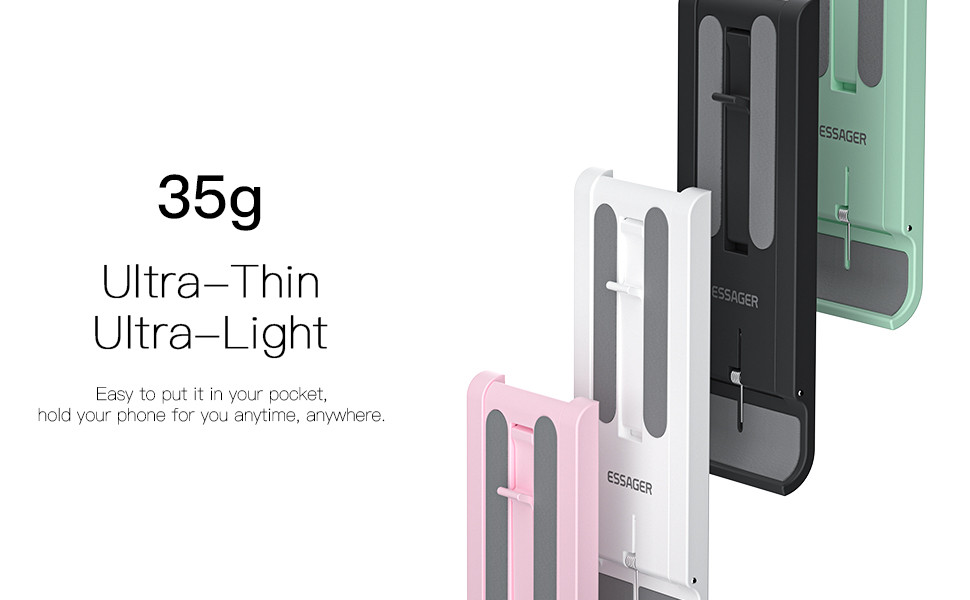 Підставка-тримач Essager Adjustable Mobile Phone Holder для телефона EZJZM FC01 (Чорна) Николаев - изображение 8