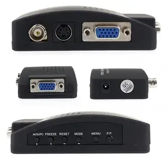 Конвертер BNC/S-Video в VGA для камер і DVD Київ