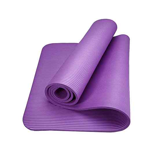 Килимок для йоги та фітнесу Power System PS-4017 NBR Fitness Yoga Mat Plus Purple (180х61х1) Кам'янське