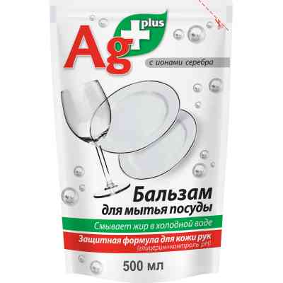 Средство для ручного мытья посуды Bio Formula Ag+ дой-пак 500 мл (4823015900488) Винница