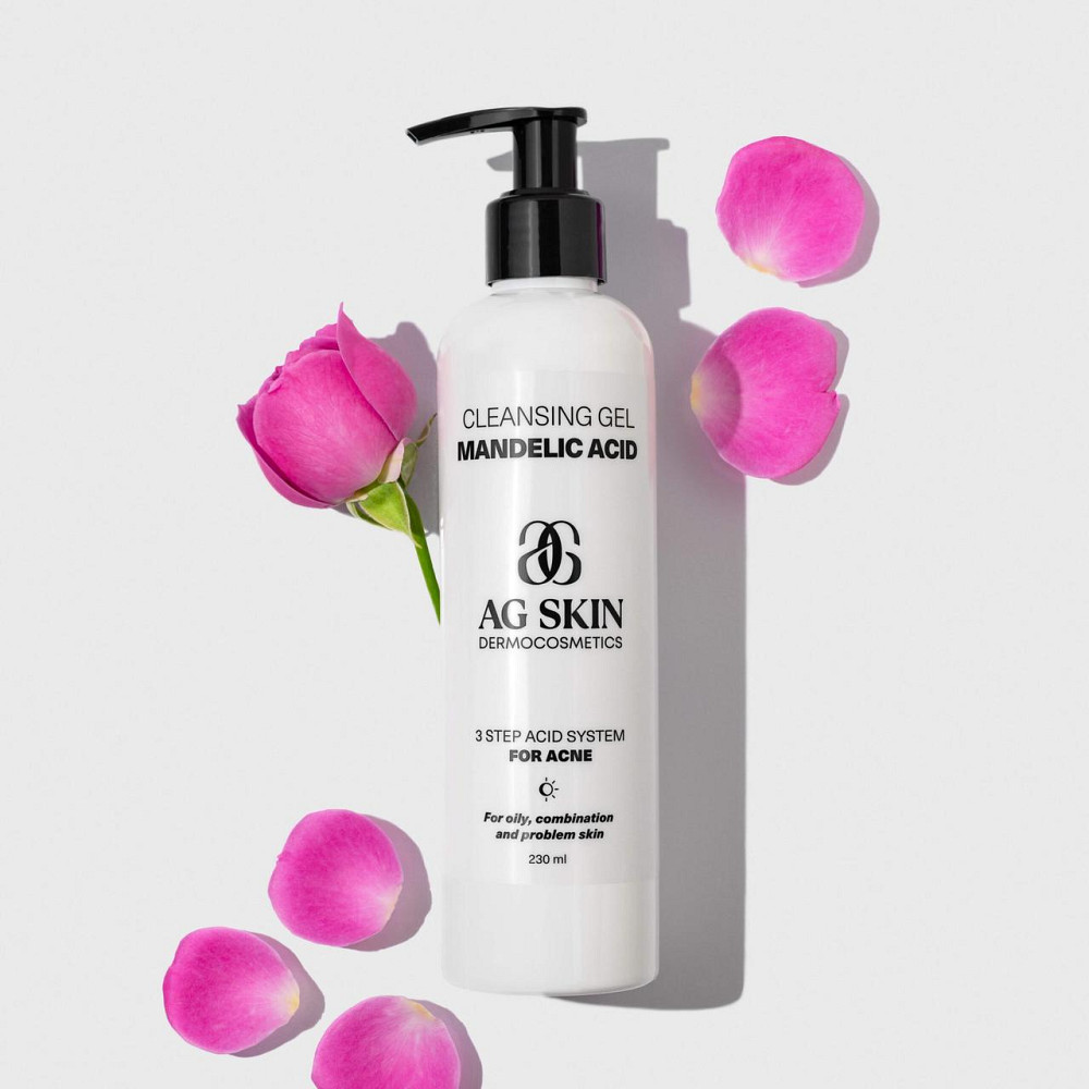 Очищуючий гель з мигдальною кислотою Cleansing gel mandelic acid AG Skin 500 мл Дніпро - фото 1