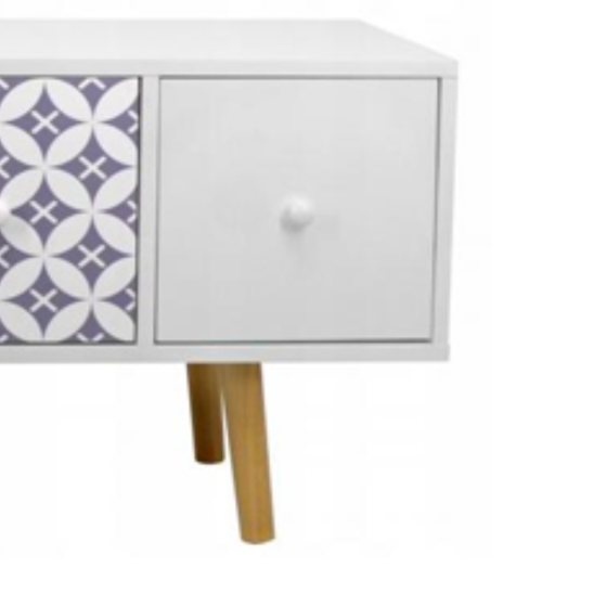 Комод Chomik RETRO з висувними шухлядами білий Київ