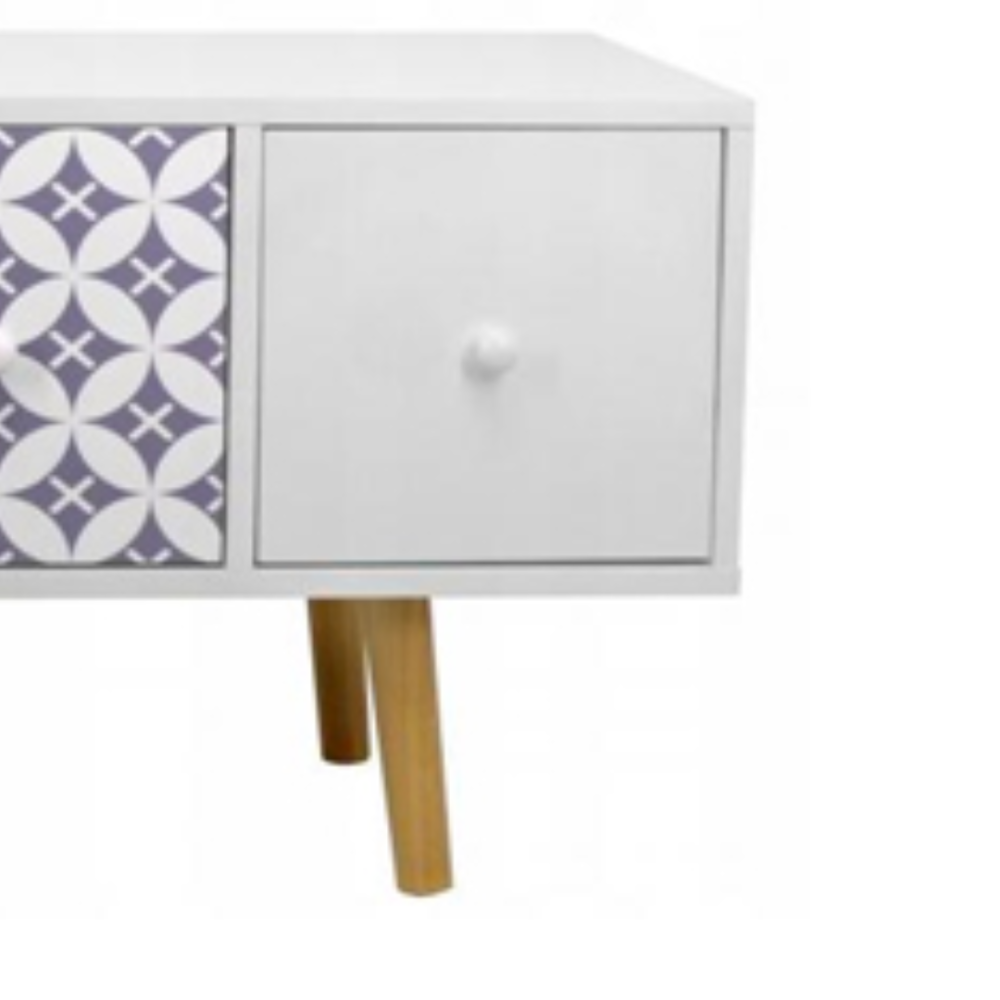 Комод Chomik RETRO з висувними шухлядами білий Київ - фото 6