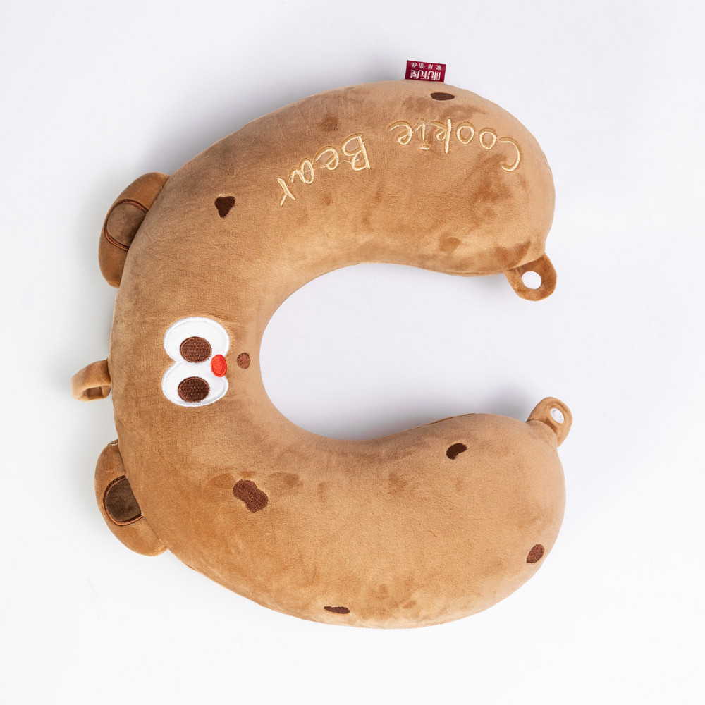 Yiwu Подушка для шиї Cookie Bear U-подібна, коричневий HP-56-1BR Коломия - фото 2