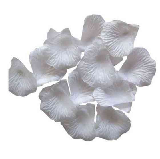 Пелюстки троянд штучні 200 штук 45 на 45 мм білий Київ