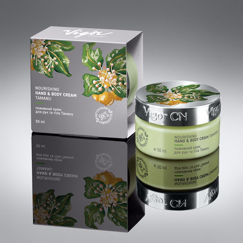 Питательный заживляющий крем для рук и тела Волшебный Таману Vigor 50 мл Киев - изображение 1