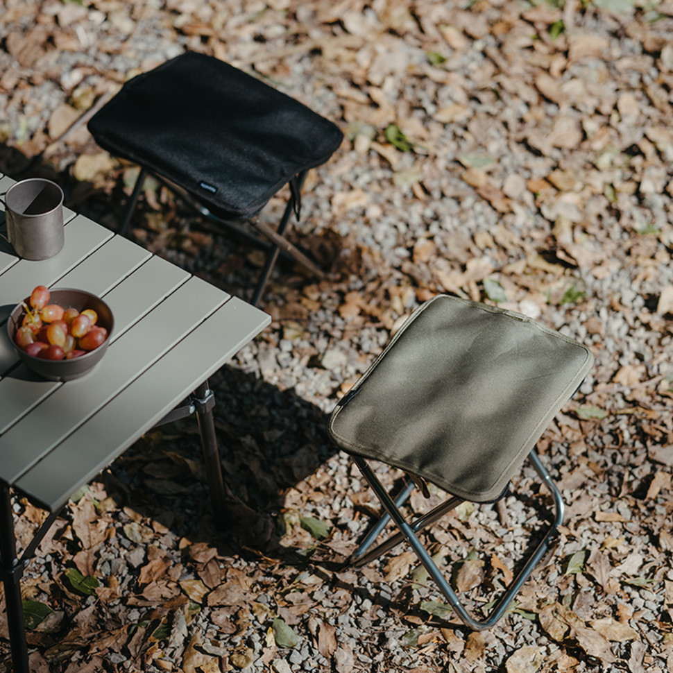 Стул складной Naturehike CNK2550JJ011 алюминий (Черный) Киев - изображение 7